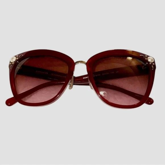 New Coach Prairie Rivets Sunglasses - Picture 4 of 9